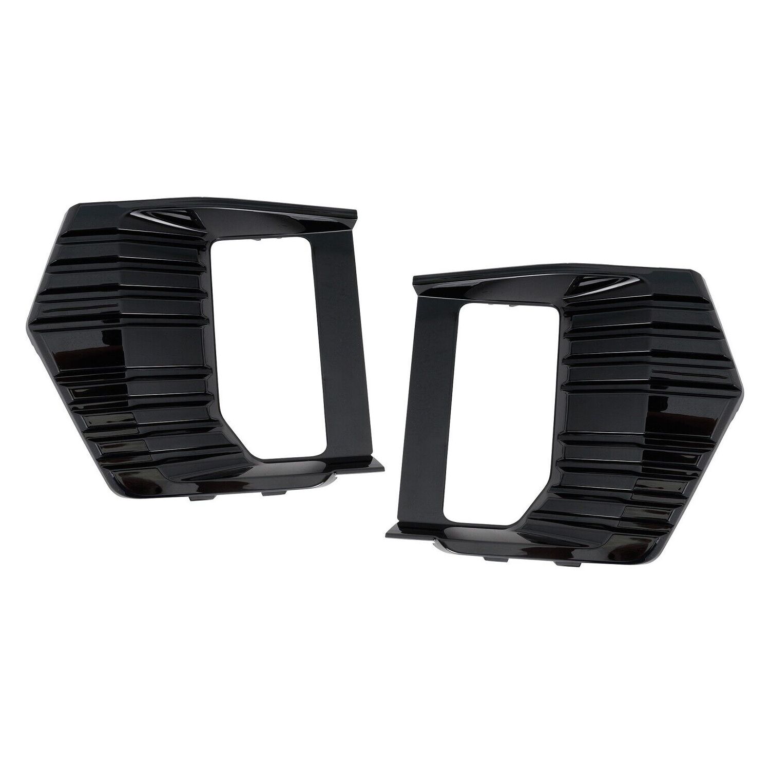 Fog Light Covers Set Of 2 Front Driver & Passenger Side Left Right For Gmc Pair