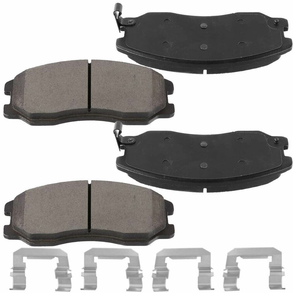Front Disc Brake Pads W/Hardware For 2008-2010 Saturn VUE 2007-2009 Suzuki XL-7