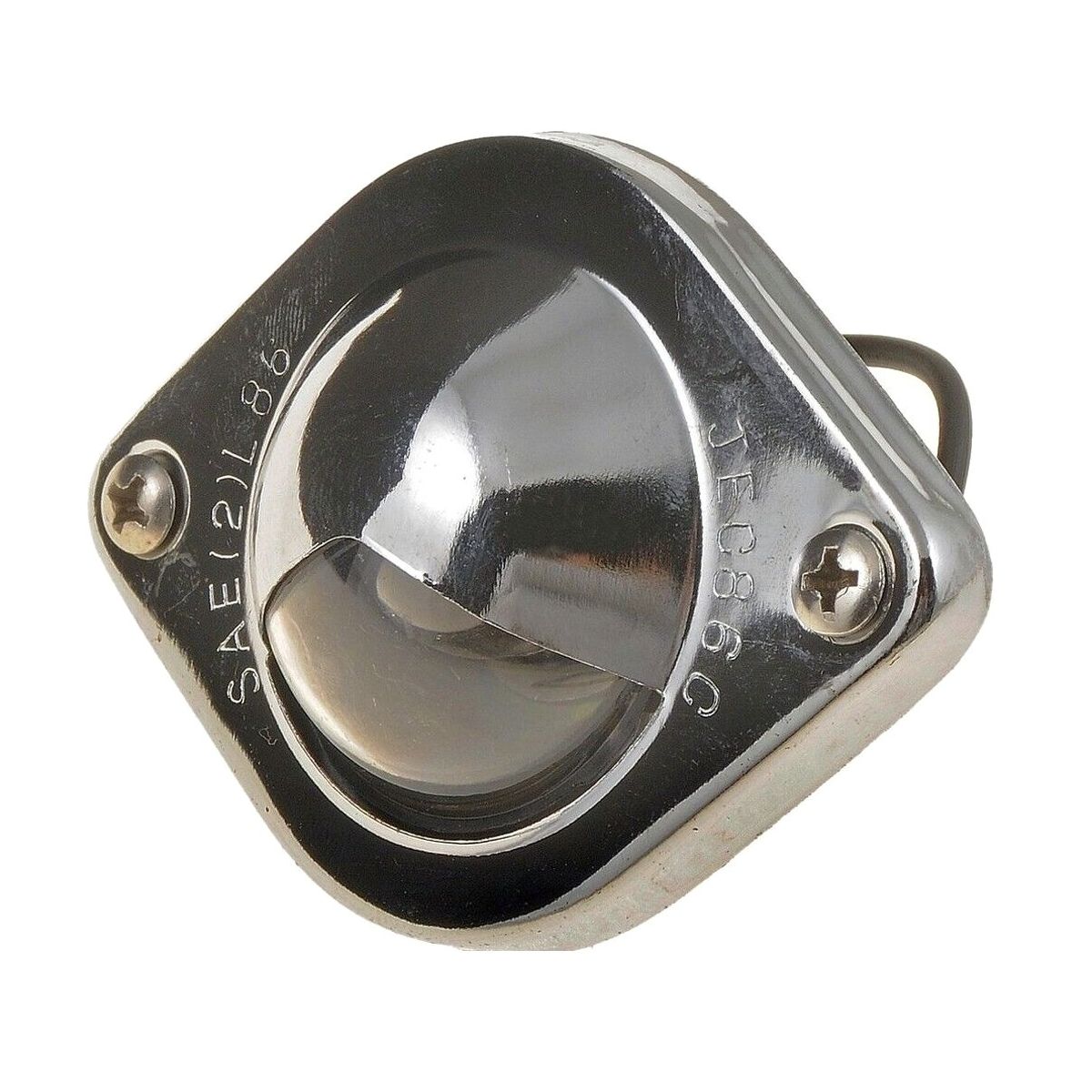 For 1979-1995 G10 Extended Passenger Van License Plate Lens-Lamp Lense 68152