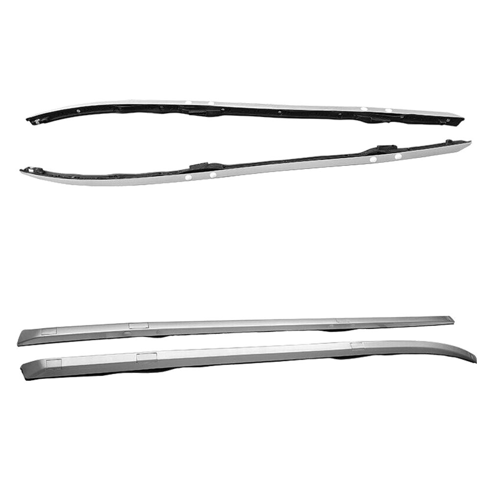 Fits 12-16 Honda CRV CR-V OE Factory Style Silver Roof Rack Side Rail Bar