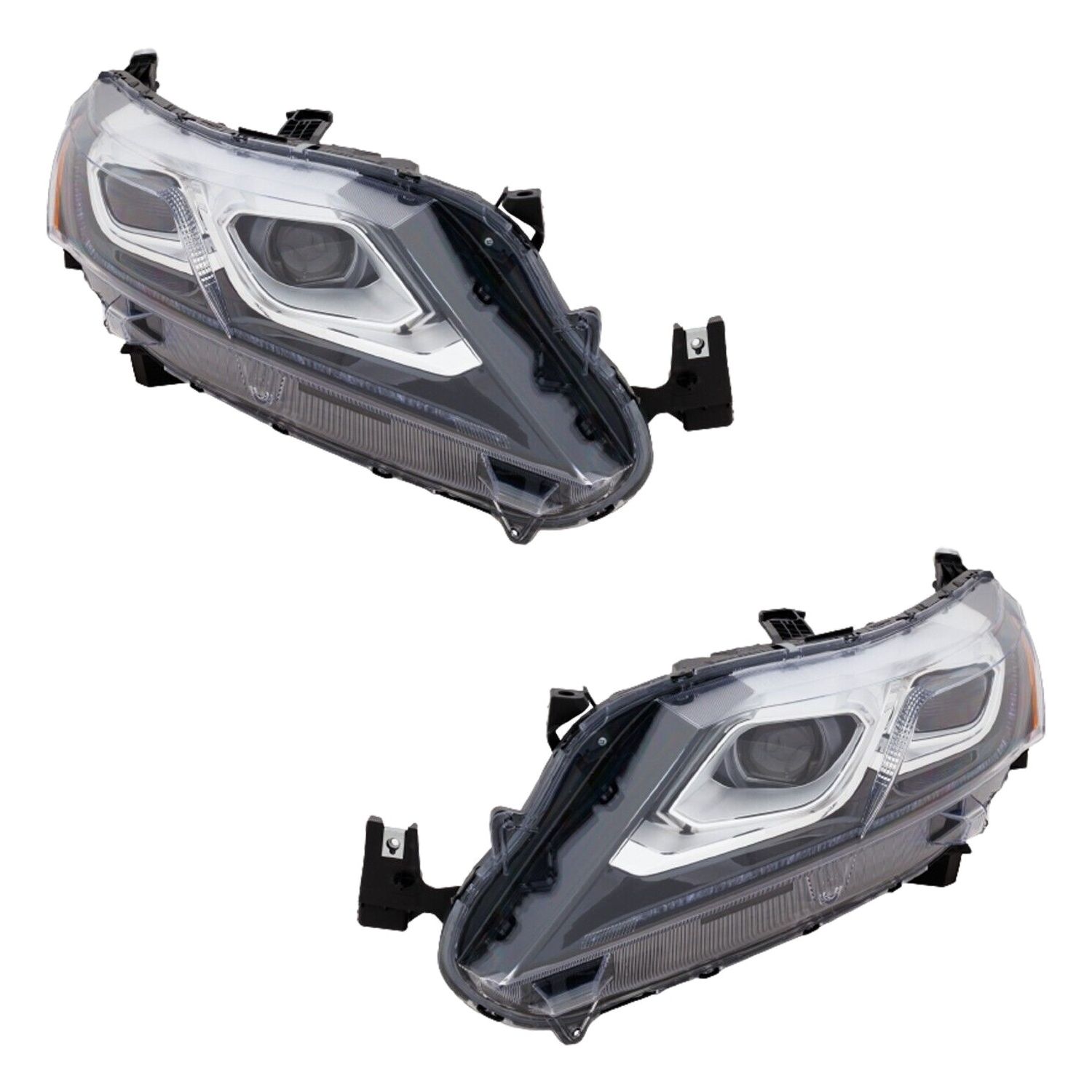 Headlight Set For 2018-2019 Eclipse Cross SEL Cross Left Right Led Assembly