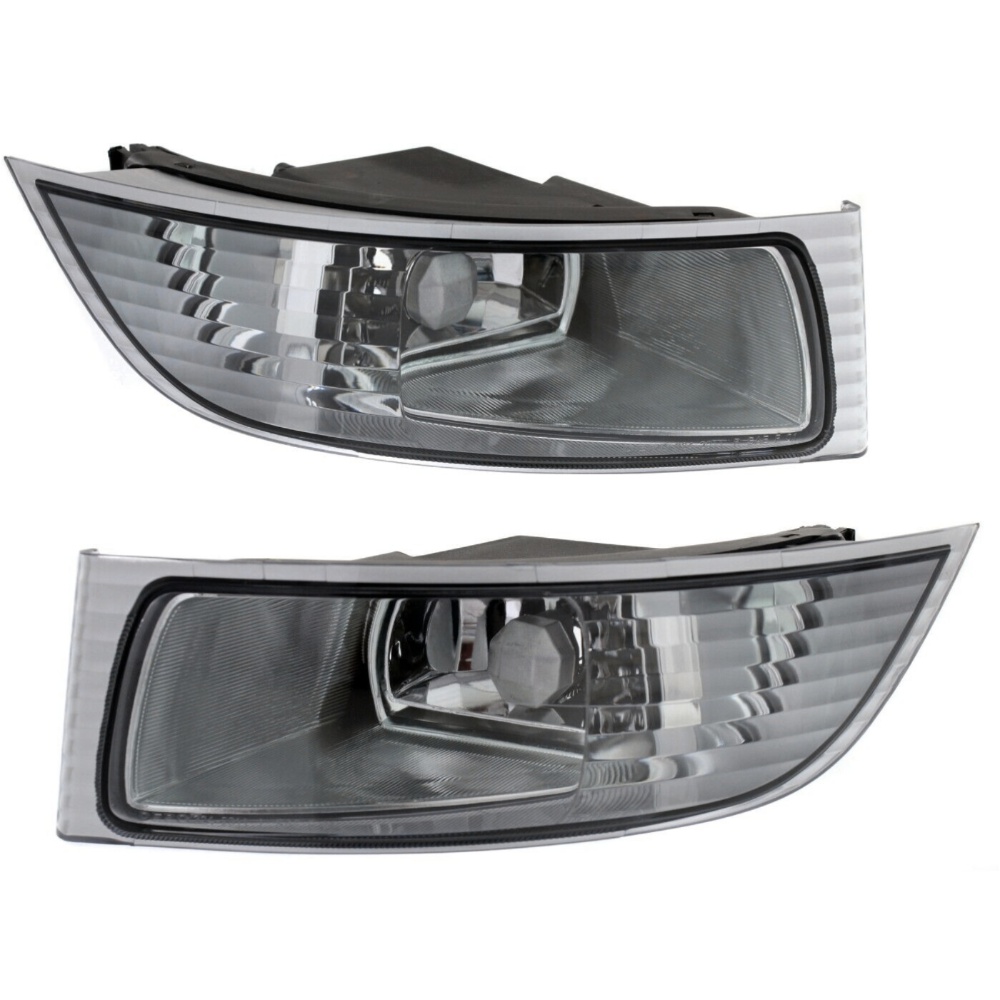 Set Of 2 Clear Lens Fog Light For Lexus 2003-2009 GX470 Left & Right W/ Bulbs