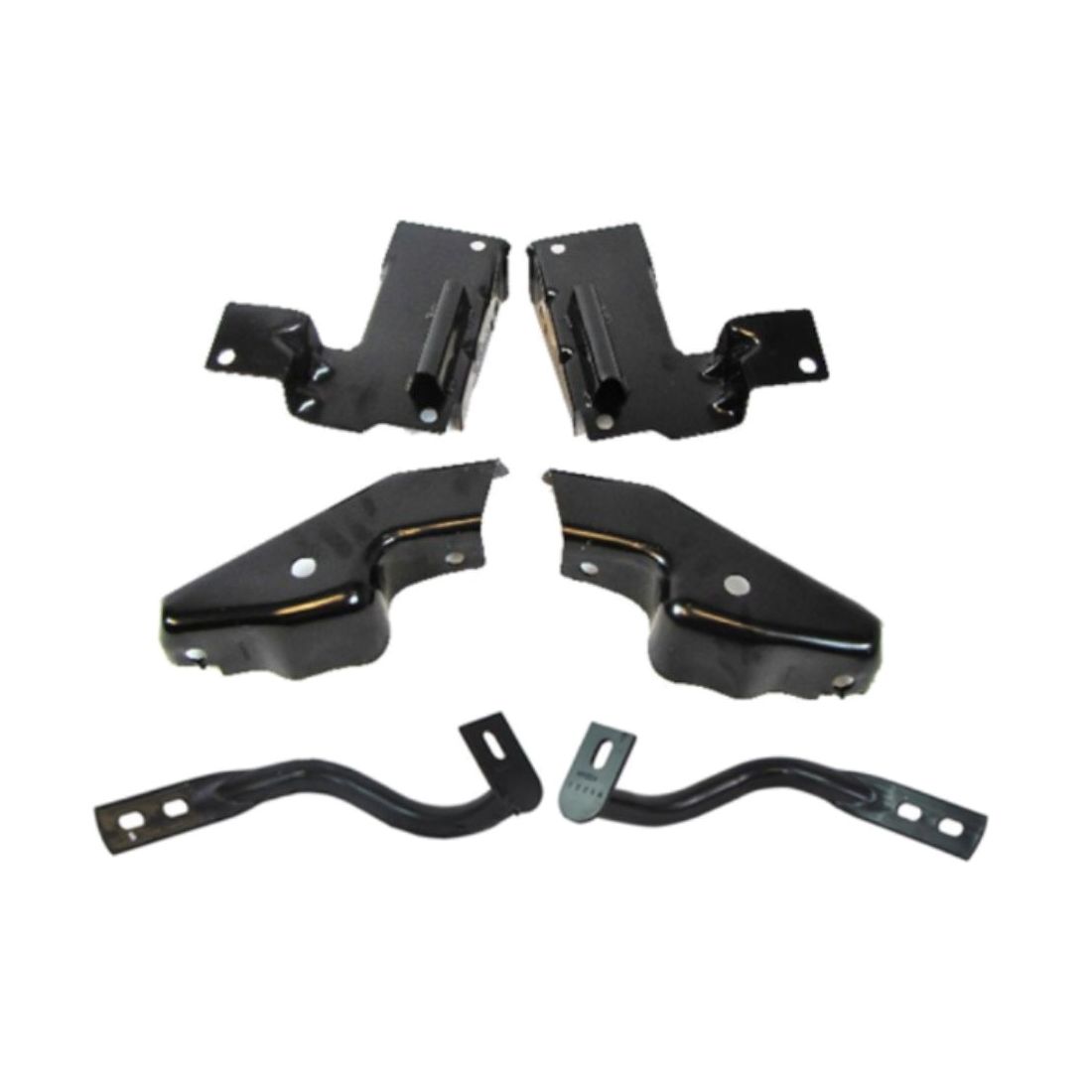 For 2003-2007 Chevrolet CREW CAB FRONT BUMPER BRACE BRACKET SET