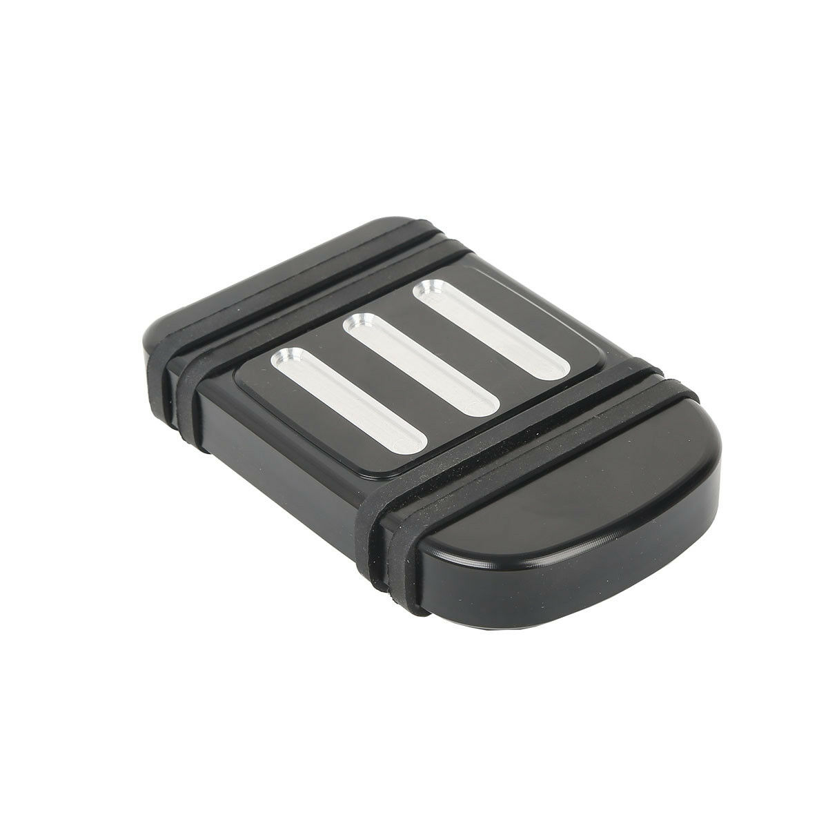 Black Brake Pedal Pad Cover For 1986-2020 Harley-Davidson FXST