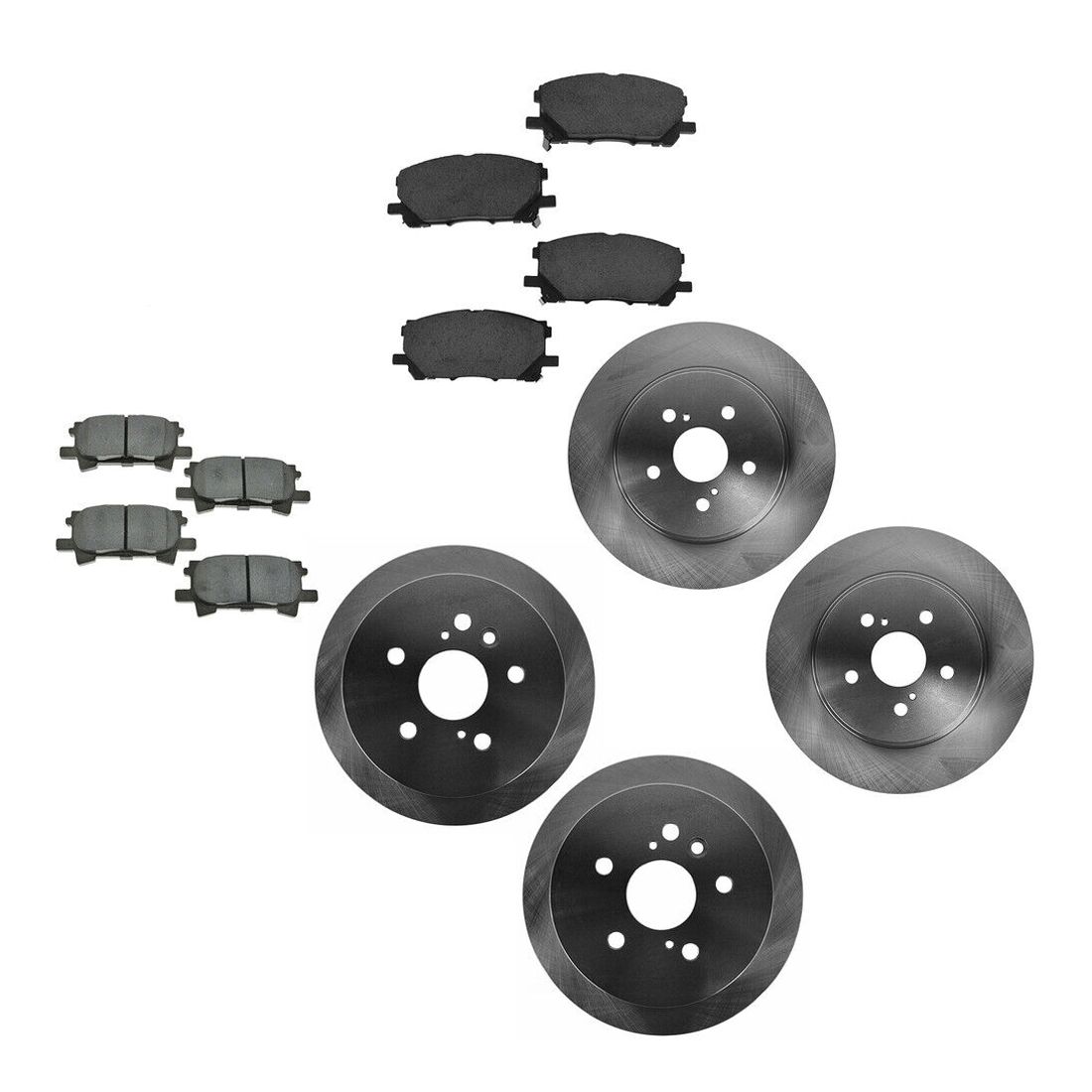 For 2006-2007 Toyota Highlander Hybrid Sport Utility Disc Brake Kit-Hybrid