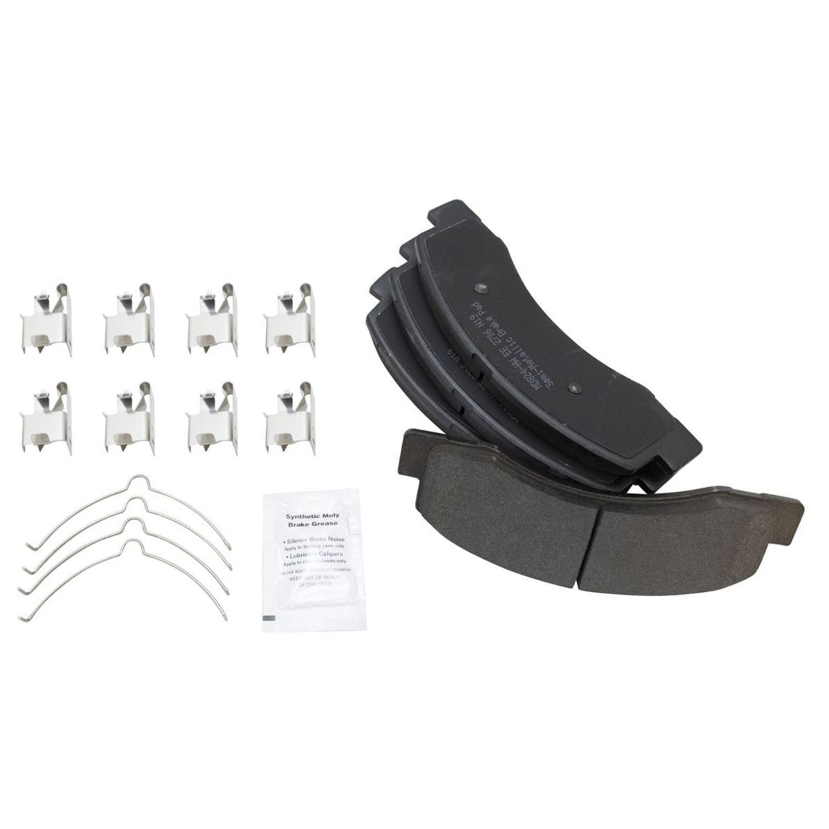 For 2000-2005 Excursion Limited Semi Metallic Brake Pad Front & Rear Kit W/