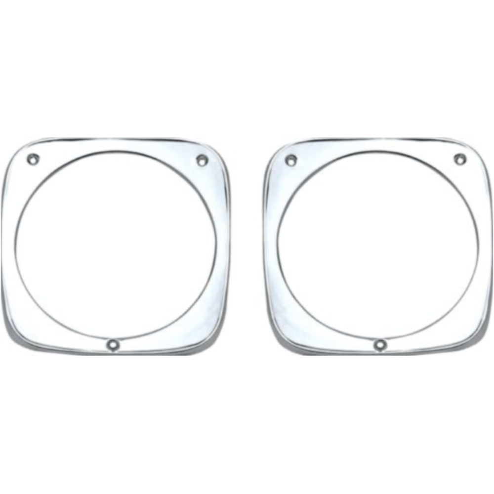Headlamp Bezel Set For Chevy C10 Pickup C20 Pickup K10 Pickup K20 Pickup Truck