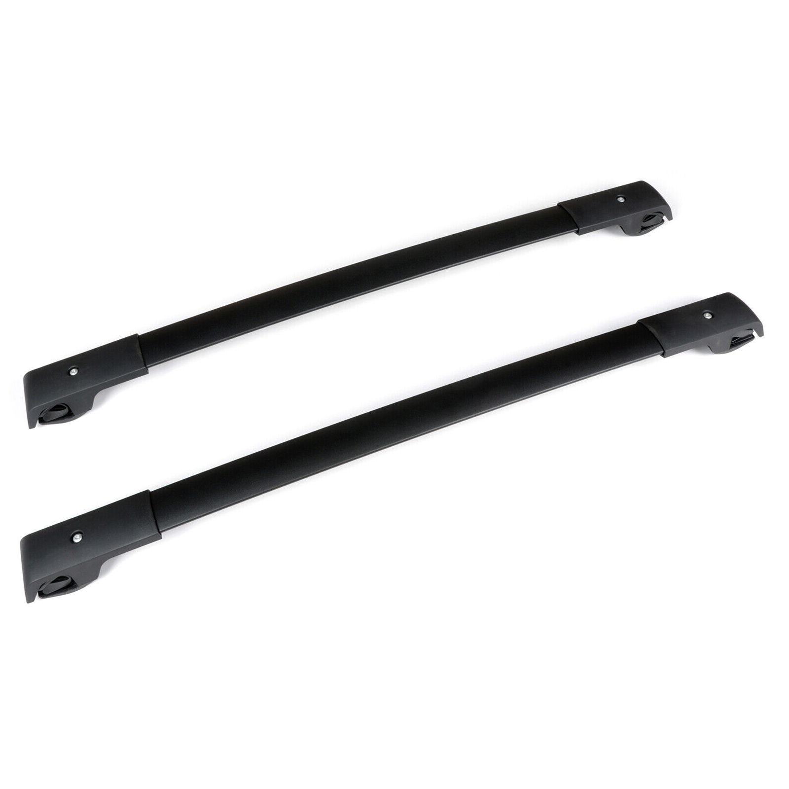 For 2009 Subaru Forester XT Roof Rack Cross Bars Black Luggage Aluminum Rails