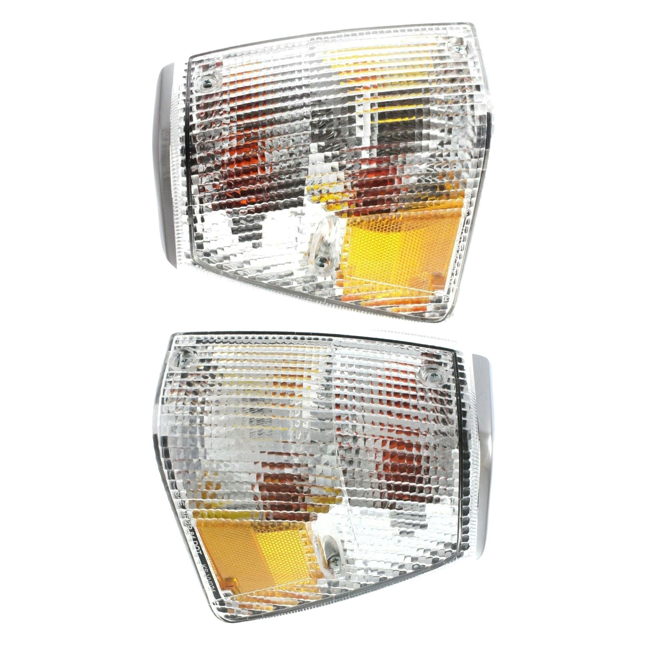 Corner Light For Volvo 240 244 245 Set Of 2 LH RH Incandescent W/ Bulbs