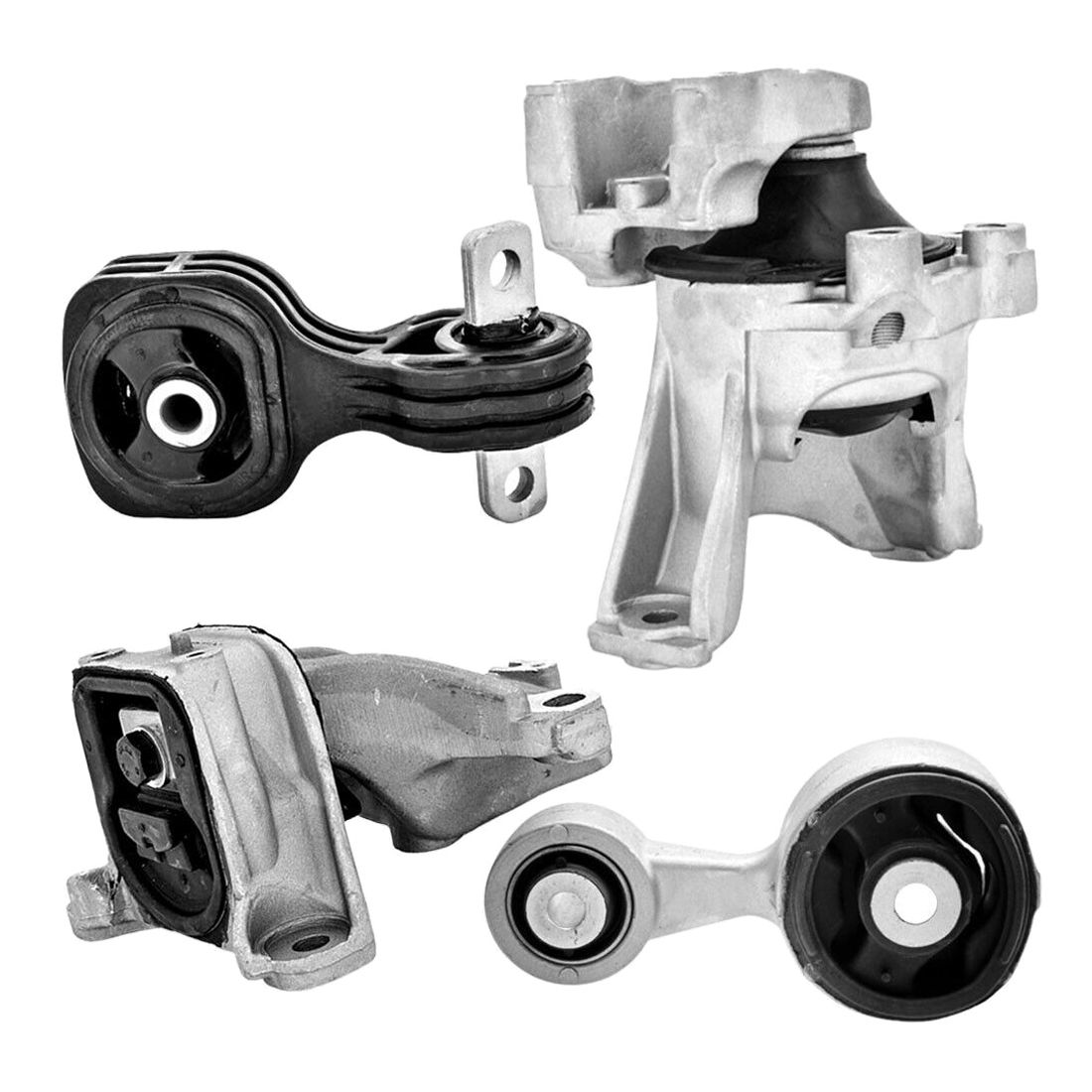 Engine Motor Mounts & AUTOMATIC Trans Mount 4PCS For 2007-2012 RDX Base L4-2.3L