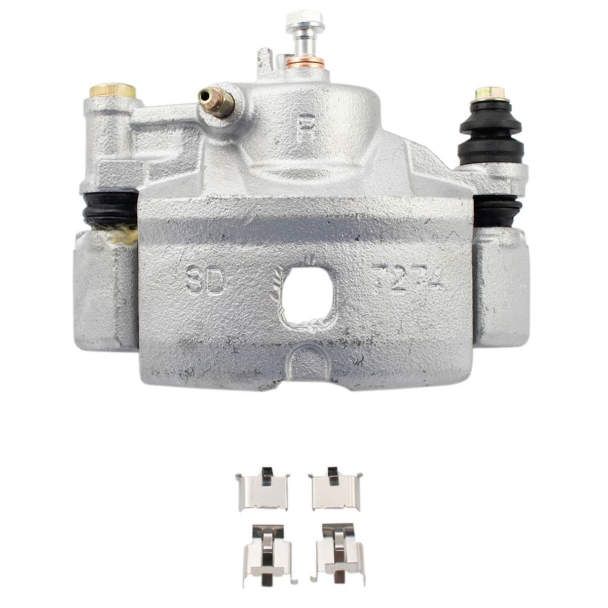 Front Disc Brake Caliper With Bracket & Hardware For Honda