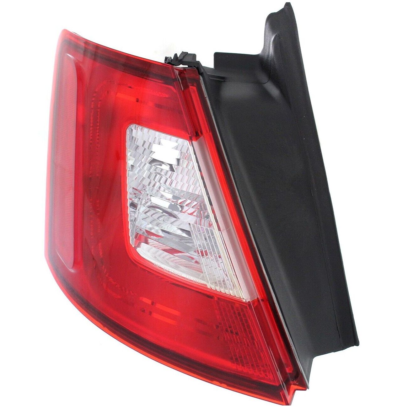 Tail Light For 2010-2012 Ford Taurus SE LH W/o Bulb S Clear & Red Lens