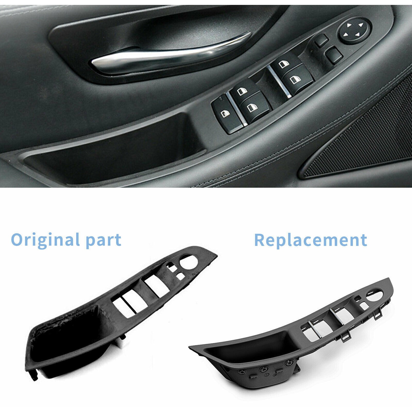 Door Switch Panel Handle Pull Inner Trim Left Front 5 Series F10