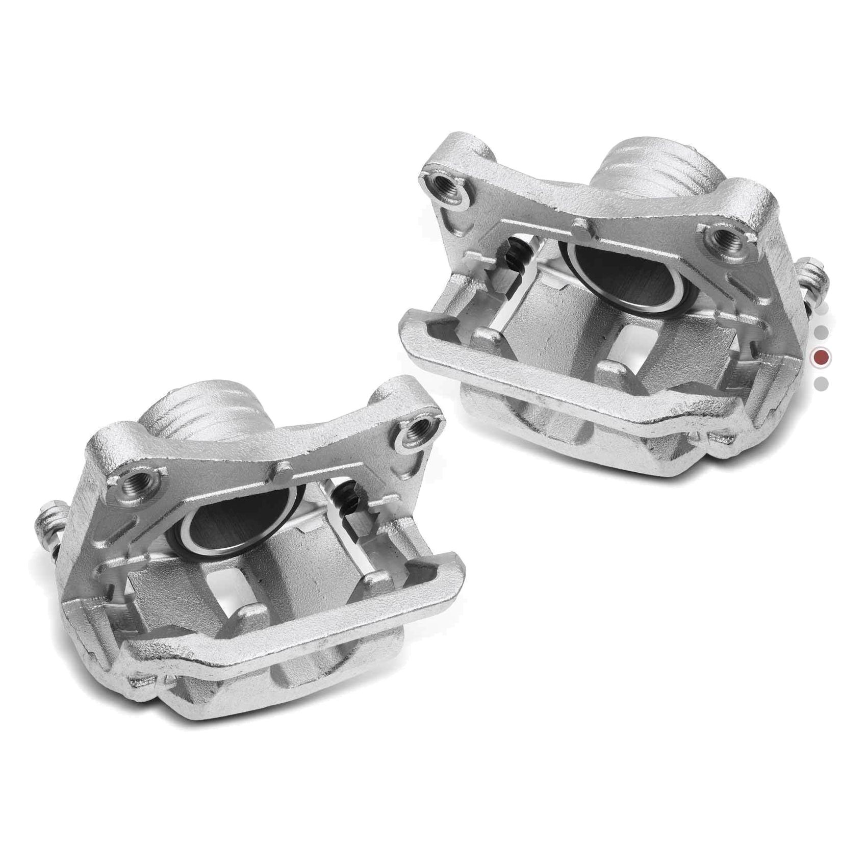 2x Brake Caliper W/Bracket For 2003-2012 Nissan Murano 3.5L Front Left & Right