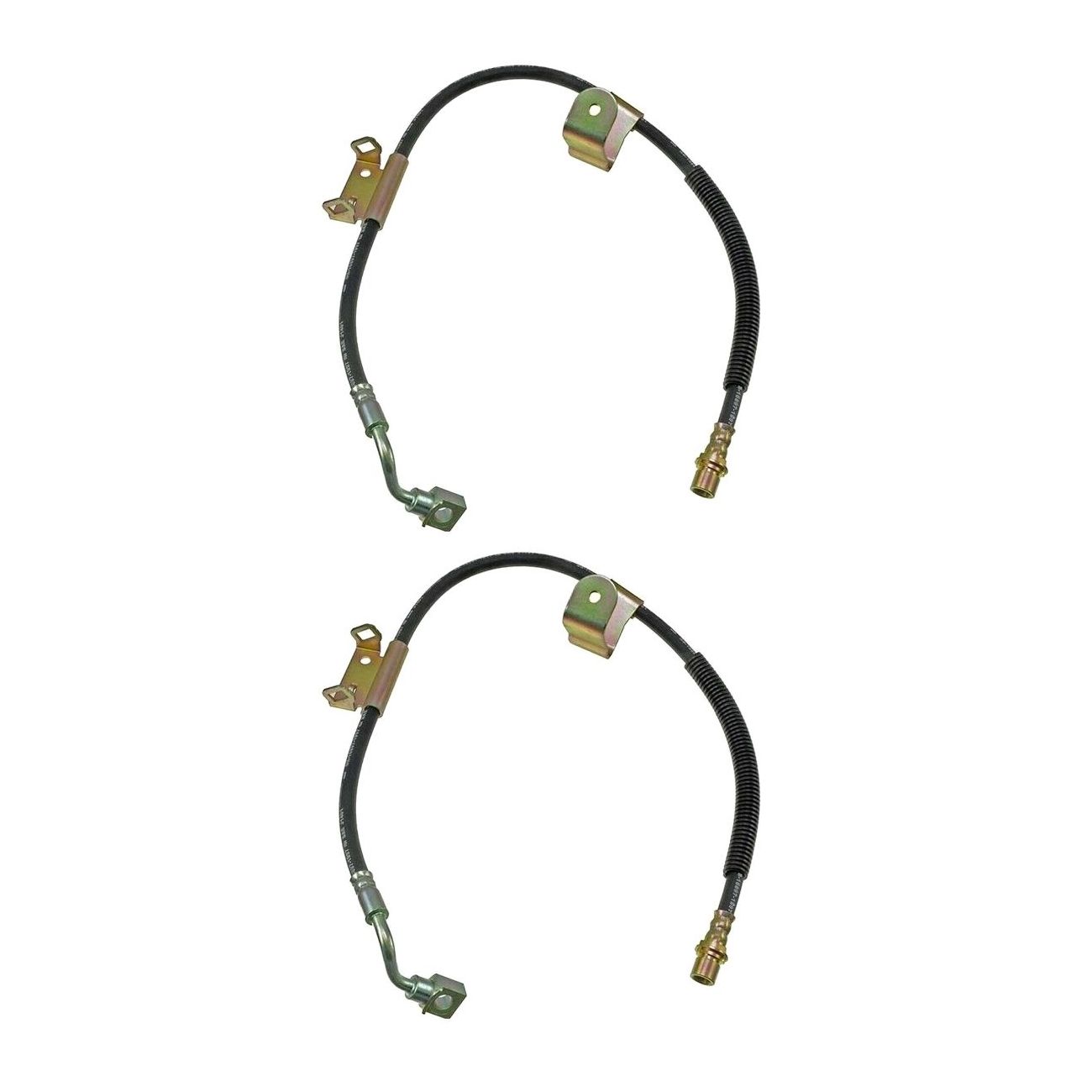 2 Sets Of - Brake Line Front Driver Left Side For 2005-2007 Hummer H2 Crew Cab Pickup