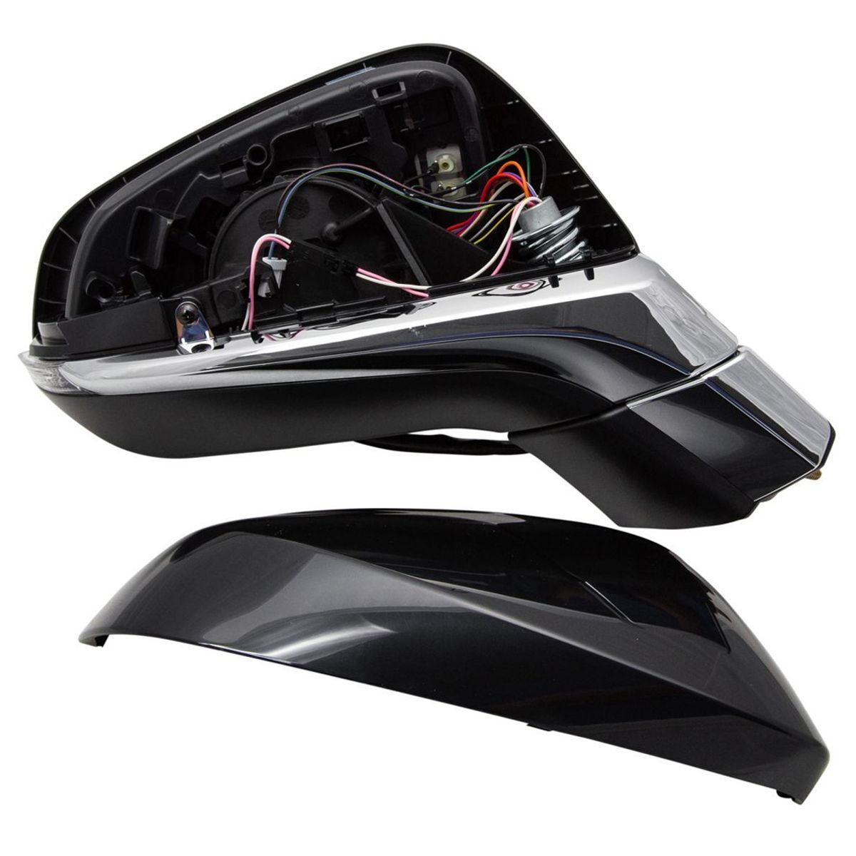 Mirror Power Heated Turn Signal Memory Smooth Paint To Match RH Passenger Side