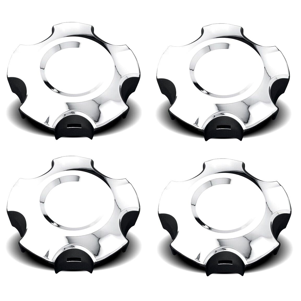 Set CHROME Center Hub Caps That For Lexus 08-11 LX570 Base 20" Alloy Wheel