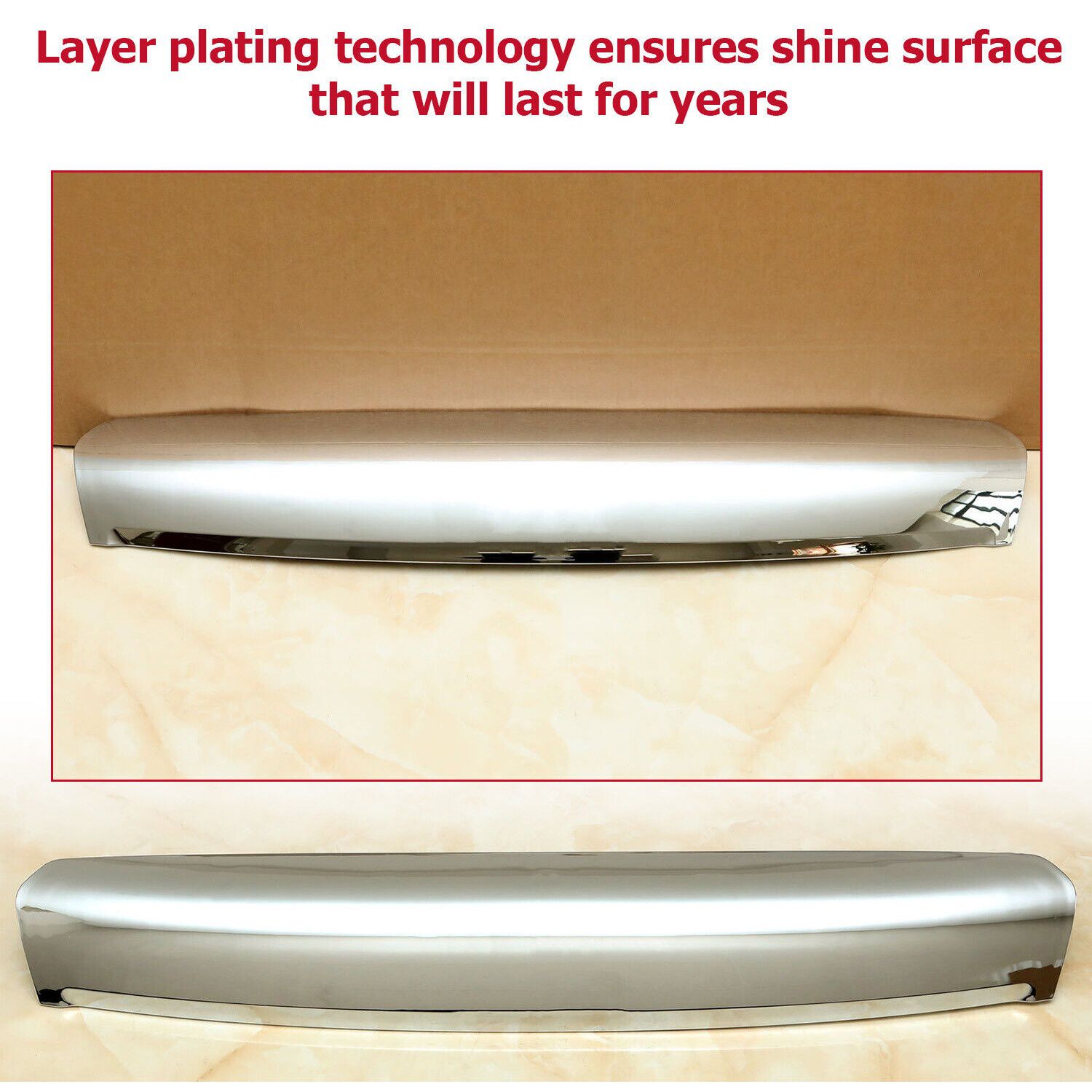 For GMC 10 11 12 13 14 15 GMC Terrain Hood Molding Trim Moulding Chrome