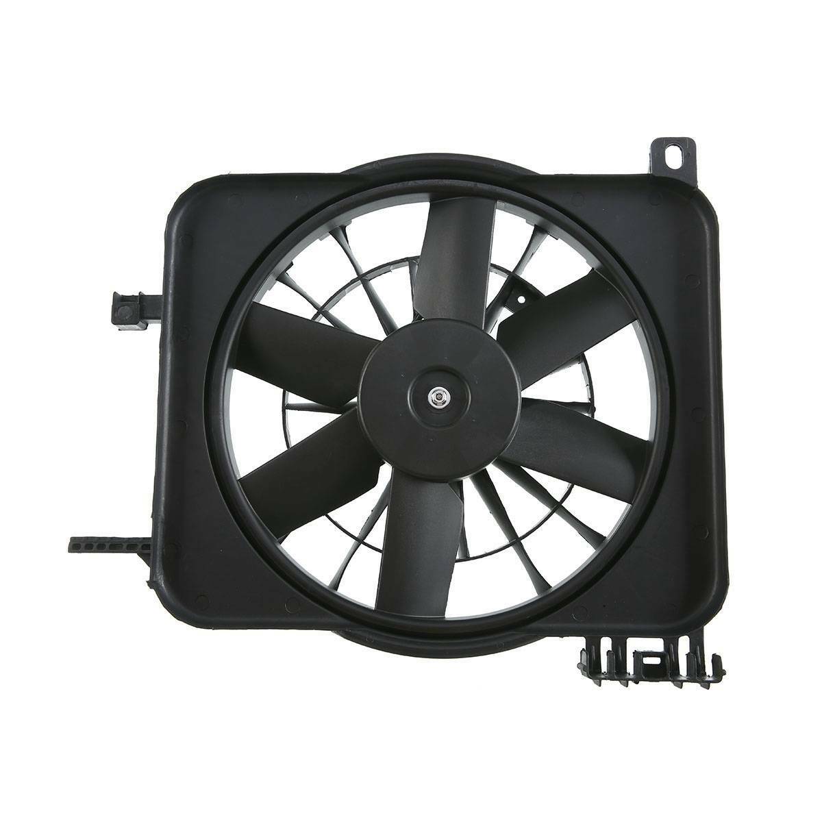 Radiator & Condenser Cooling Fan For Cavalier Sunfire L4 2.2L 2.3L 2.4L