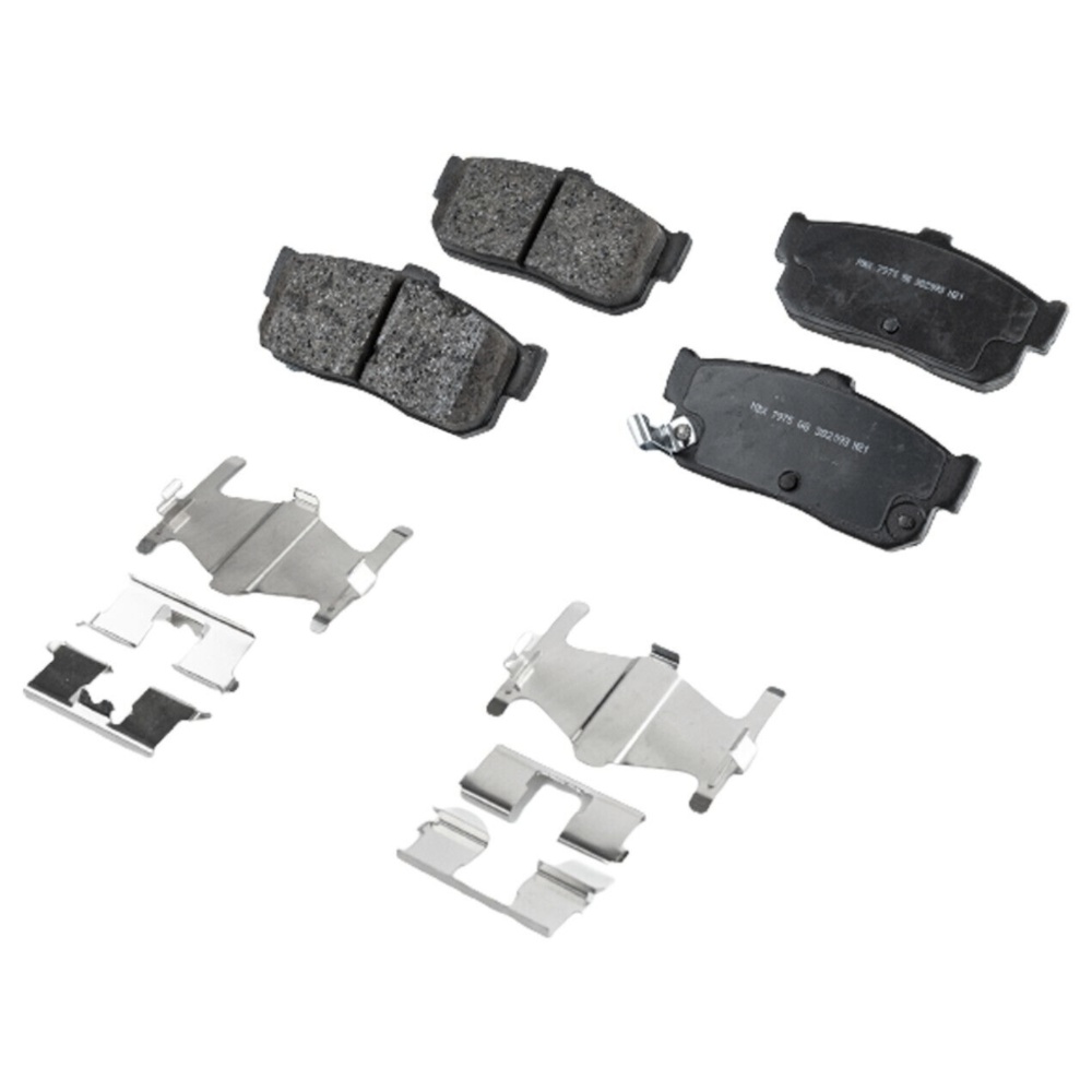 Rear Ceramic Brake Pad Set For 1991-2000 Nissan Maxima Built Up To 9/00