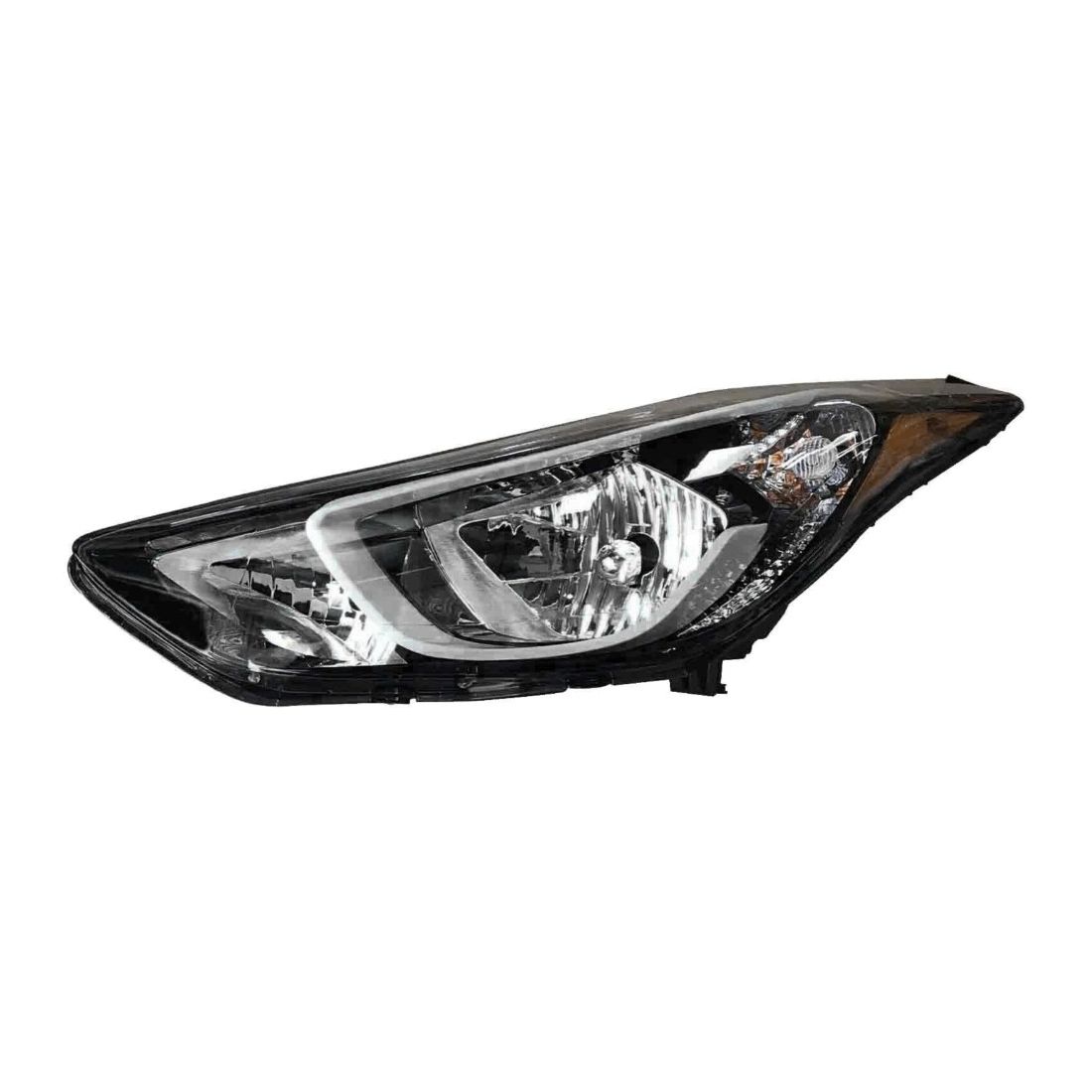 For Hyundai 2014-2016 Elantra Sedan Headlight Assembly Left 92101-3Y500 W/ Bulbs