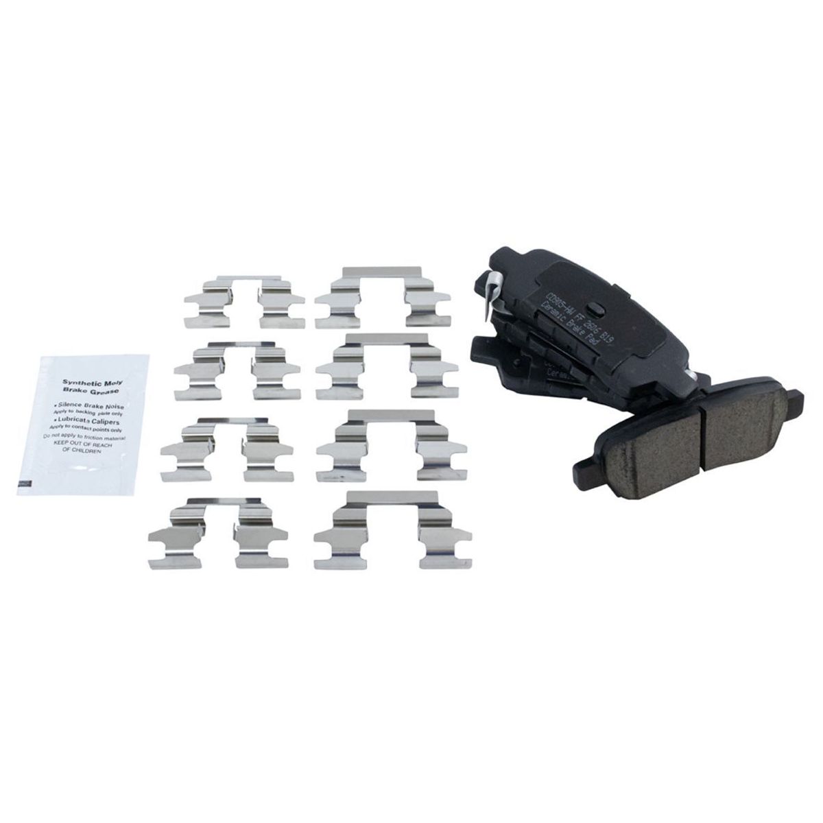 For 13-19 Altima Sedan Front & Rear Ceramic Pad & Brake Rotor Kit W/Chemicals