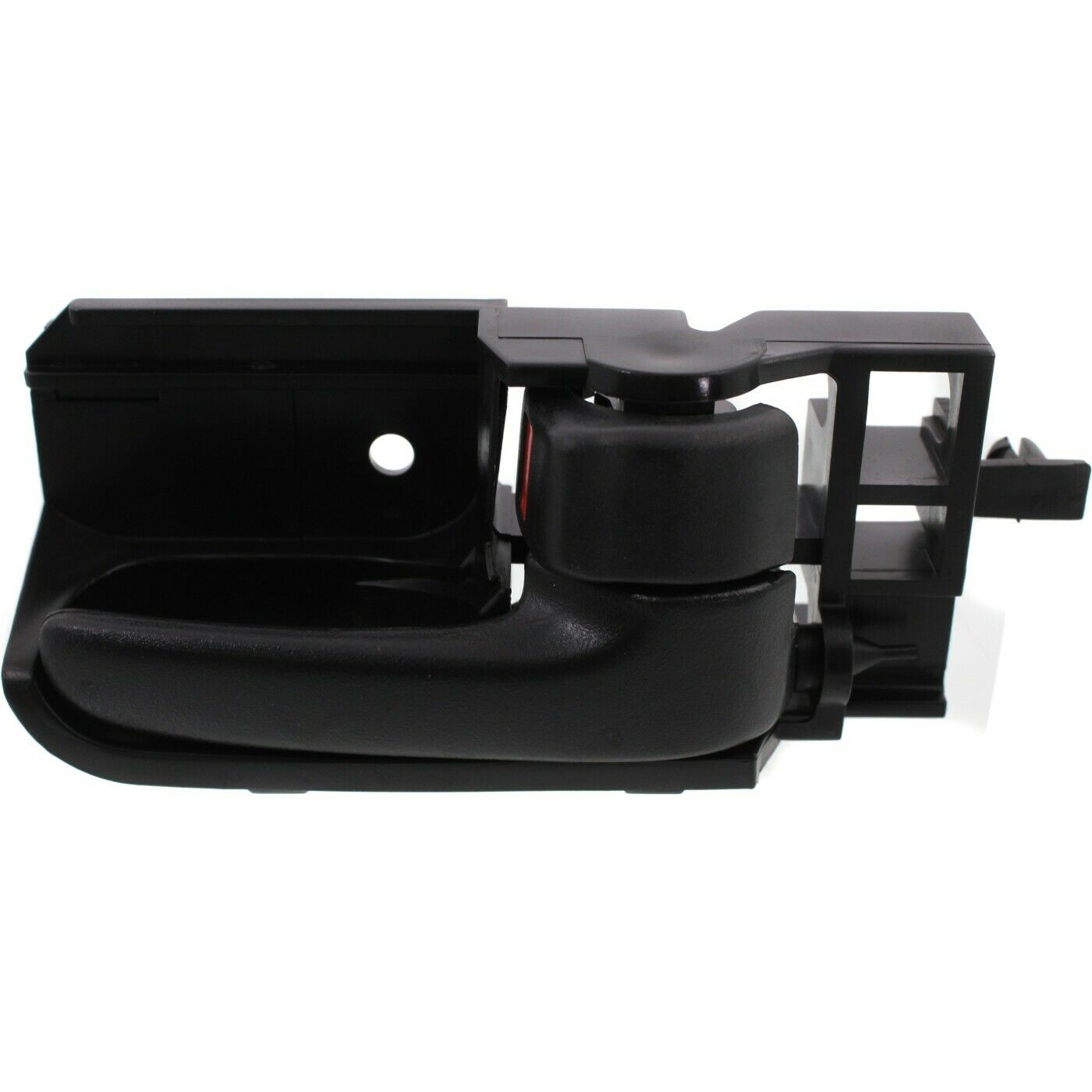 Door Handle Set For Pontiac Scion Toyota Front Or Rear Black Plastic 2-Pcs