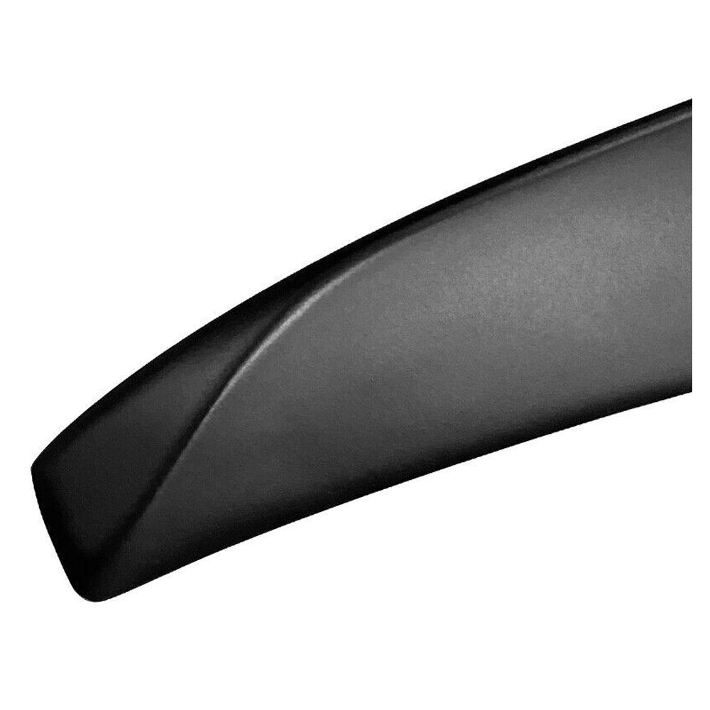 For 2019 3 Estandar Model 3 Style Rear Trunk Spoiler Tail Wing ABS Matte Black