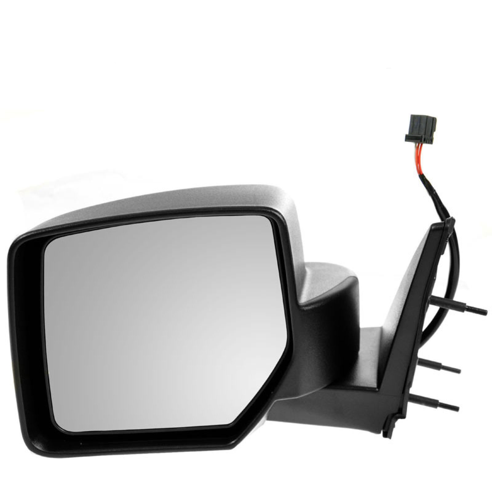 2 Sets Of - Black Power Mirror Driver Left For Dodge 2007-2011 Nitro Sport Utility