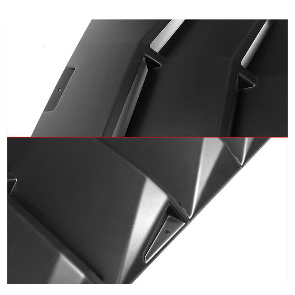 Fits 11-16 Scion TC Rear Window Louver Cover Windshield Sun Shade Unpainted ABS