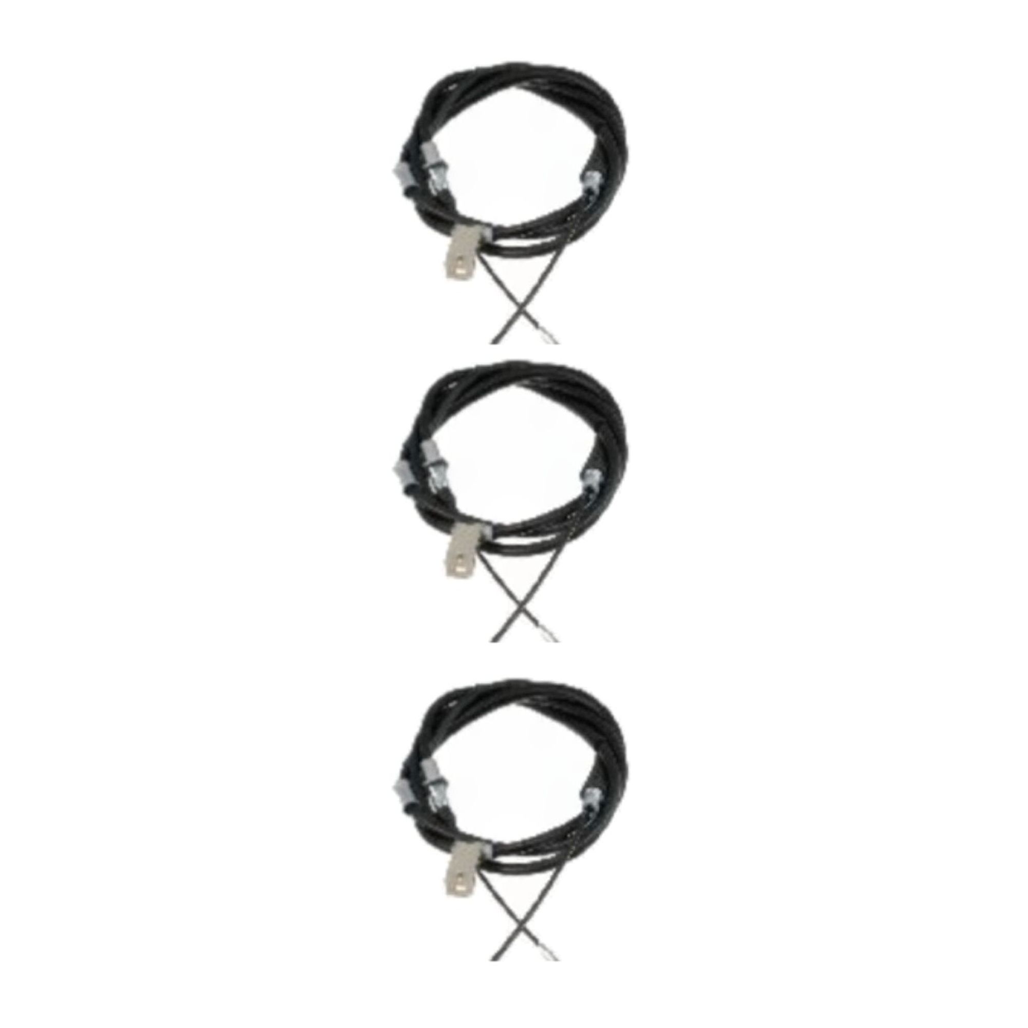 3 Sets Of - For Chevrolet 1996-2002 Astro Parking Brake Cable Rear Right