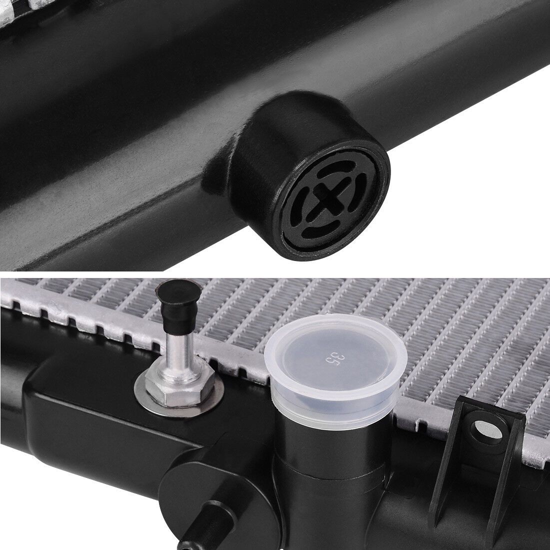 Radiator For 2002-2004 Nissan Frontier SVE Extended Cab Pickup 2.4L 3.3L V6