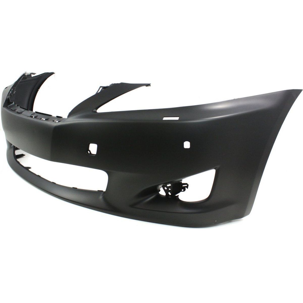 Front Bumper Cover For 2009-2010 Lexus IS250 Base Sedan W/fog Lamp Holes