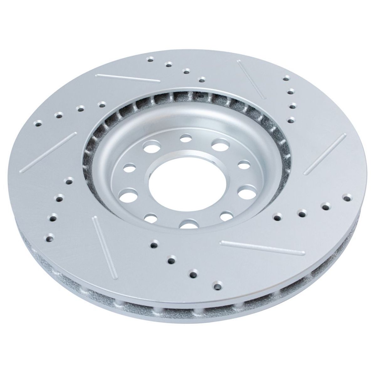 Drilled Brake Rotor Set Fits Chrysler 200 500X Jeep Compass Renegade