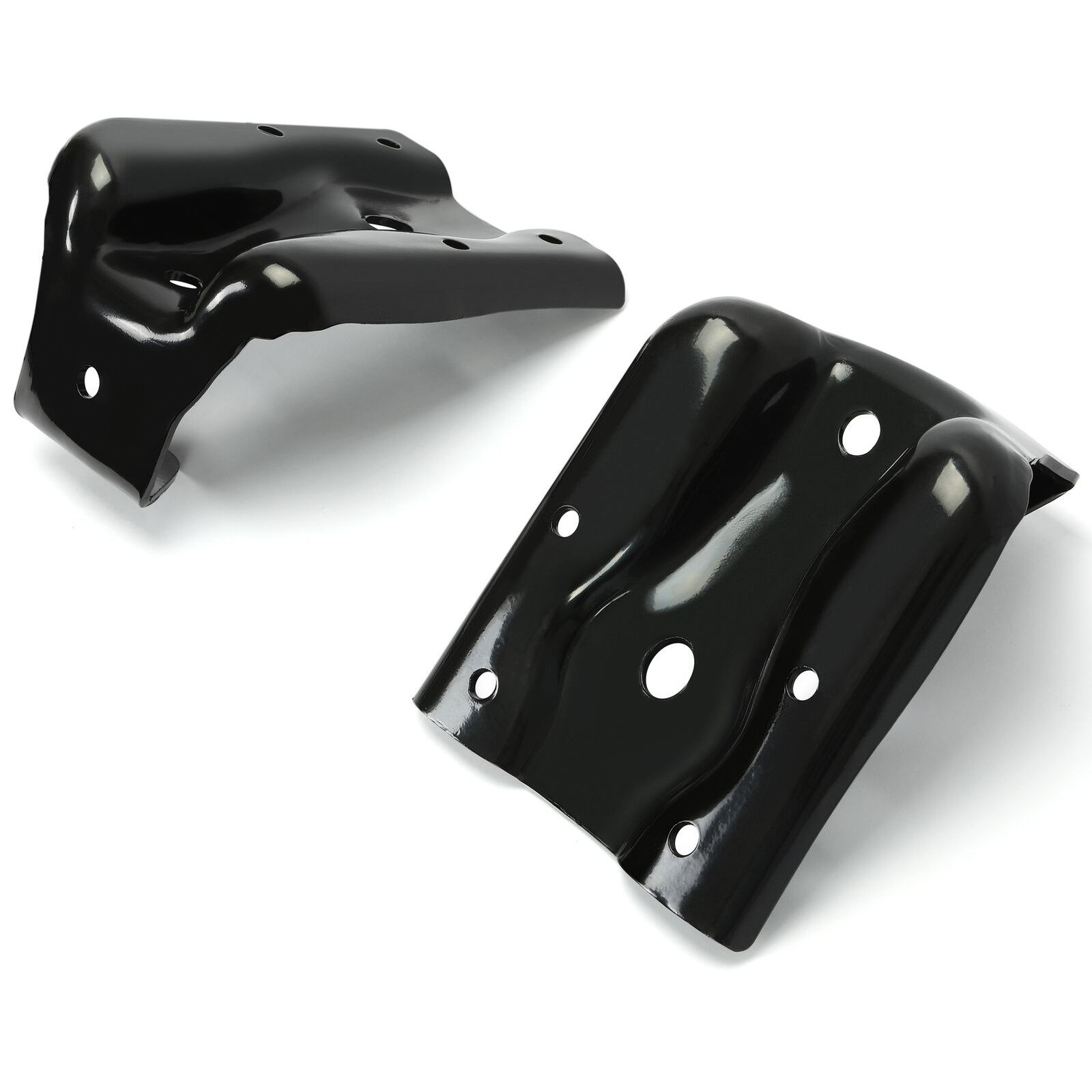 2pcs Rear Leaf Spring Hanger Shackle Bracket Kit For Chevy Silverado GMC Sierra