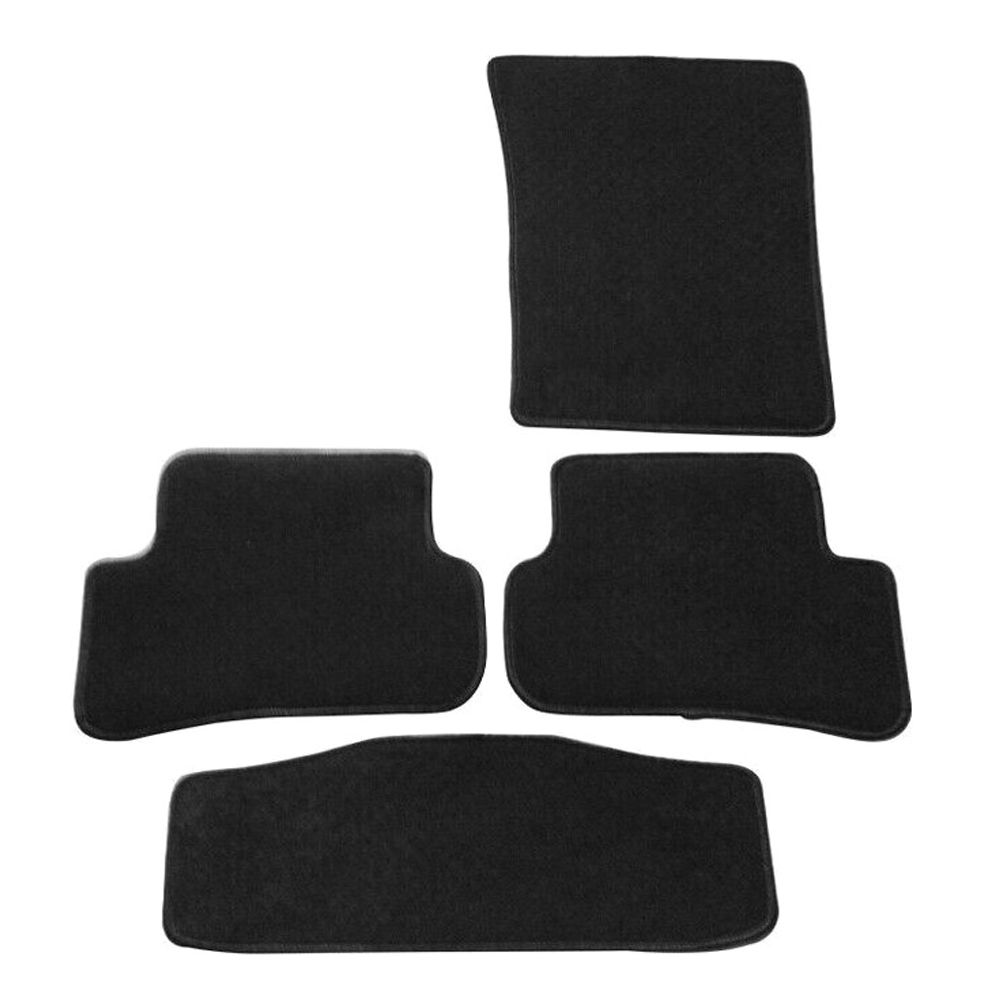For 02-04 Mercedes-Benz C32 AMG Sedan W203 Car Floor Mats Front & Rear Nylon