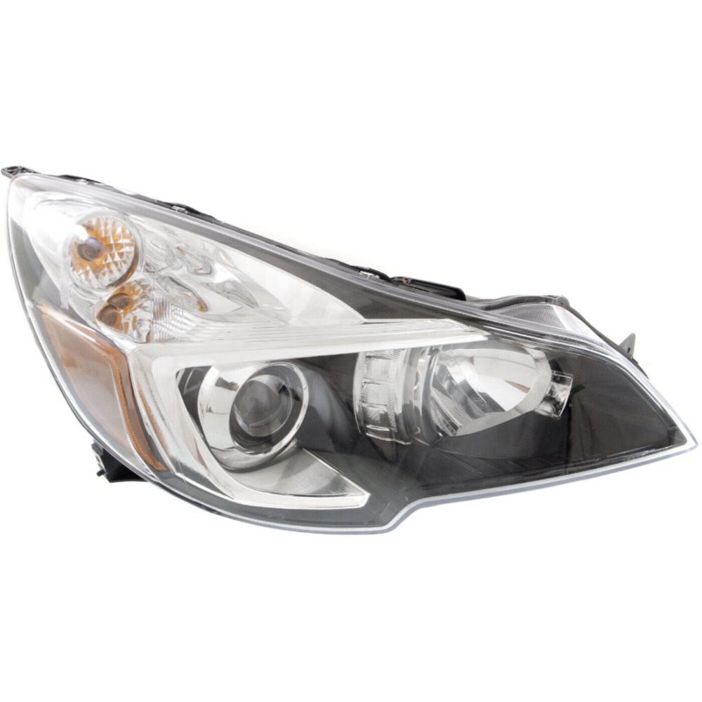 Headlight For 13-14 Legacy Sedan 13-14 Outback Wagon Pair Left And Right Black