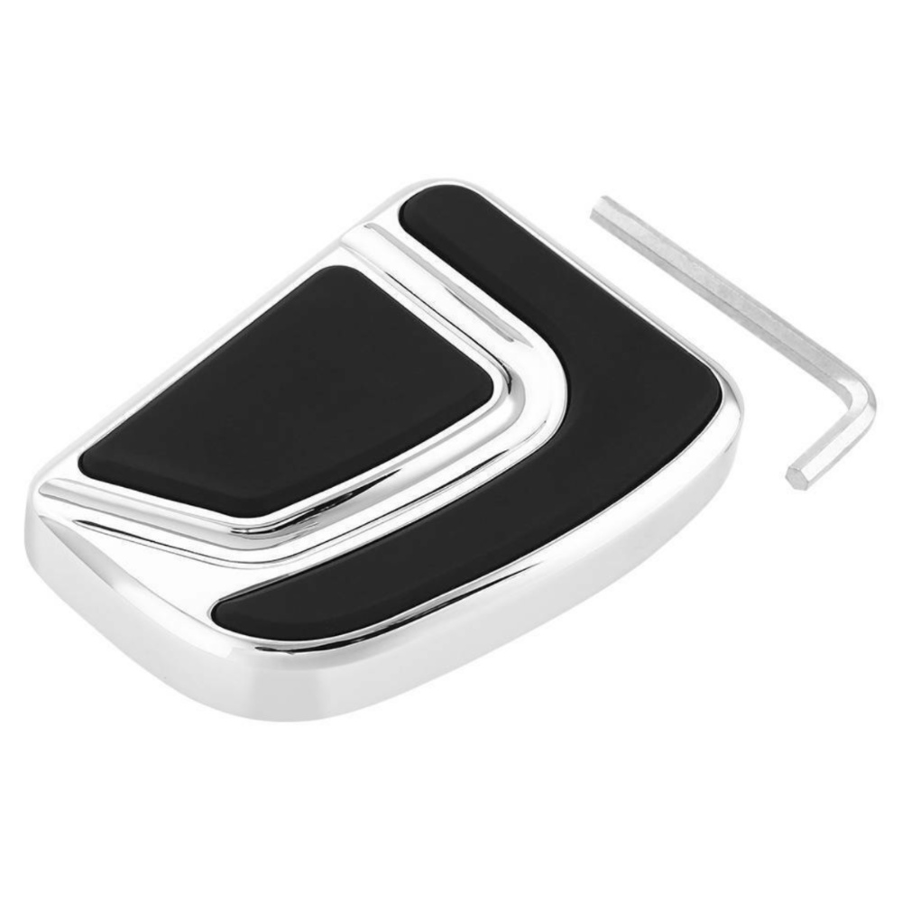 Chrome Large Brake Pedal For 1996-2017 Harley-Davidson Road
