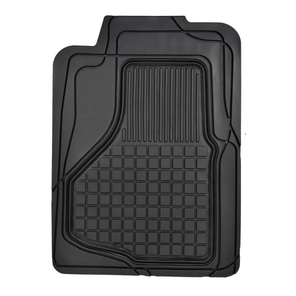 Trim-to Heavy Duty Car Floor Mats For 96-18 A4 Quattro Auto All Weather Black
