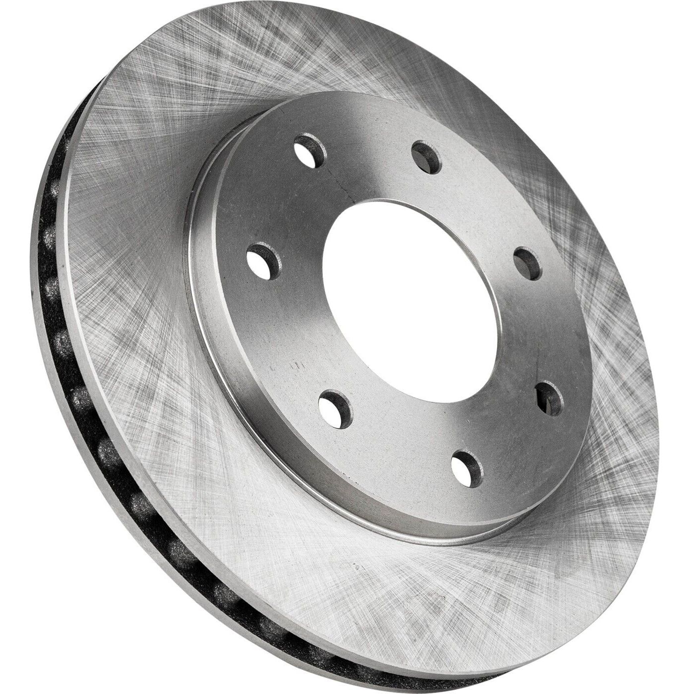 Disc Brake Rotor For 04 F-150 Heritage XL Front Left Or Right Solid 1pc 4WD