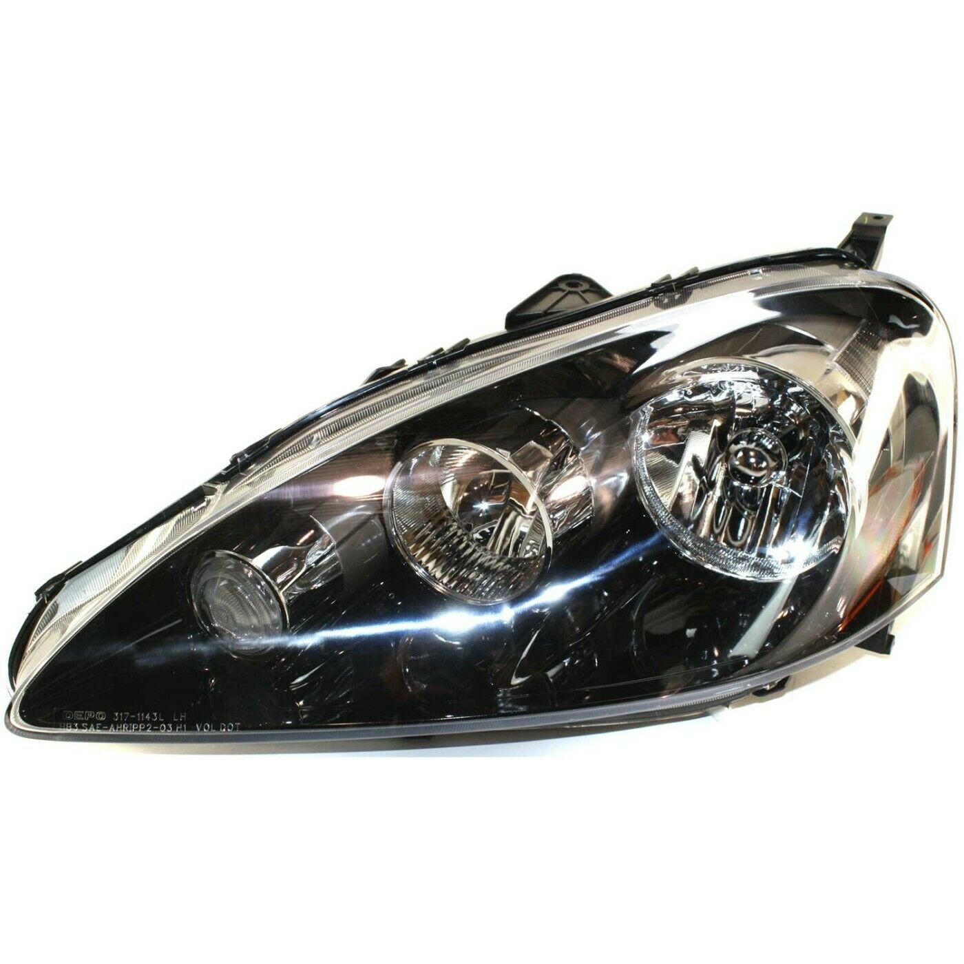 Headlights Headlamps Left & Right Pair Set For 05-06 RSX Base 05-06 RSX Type-S