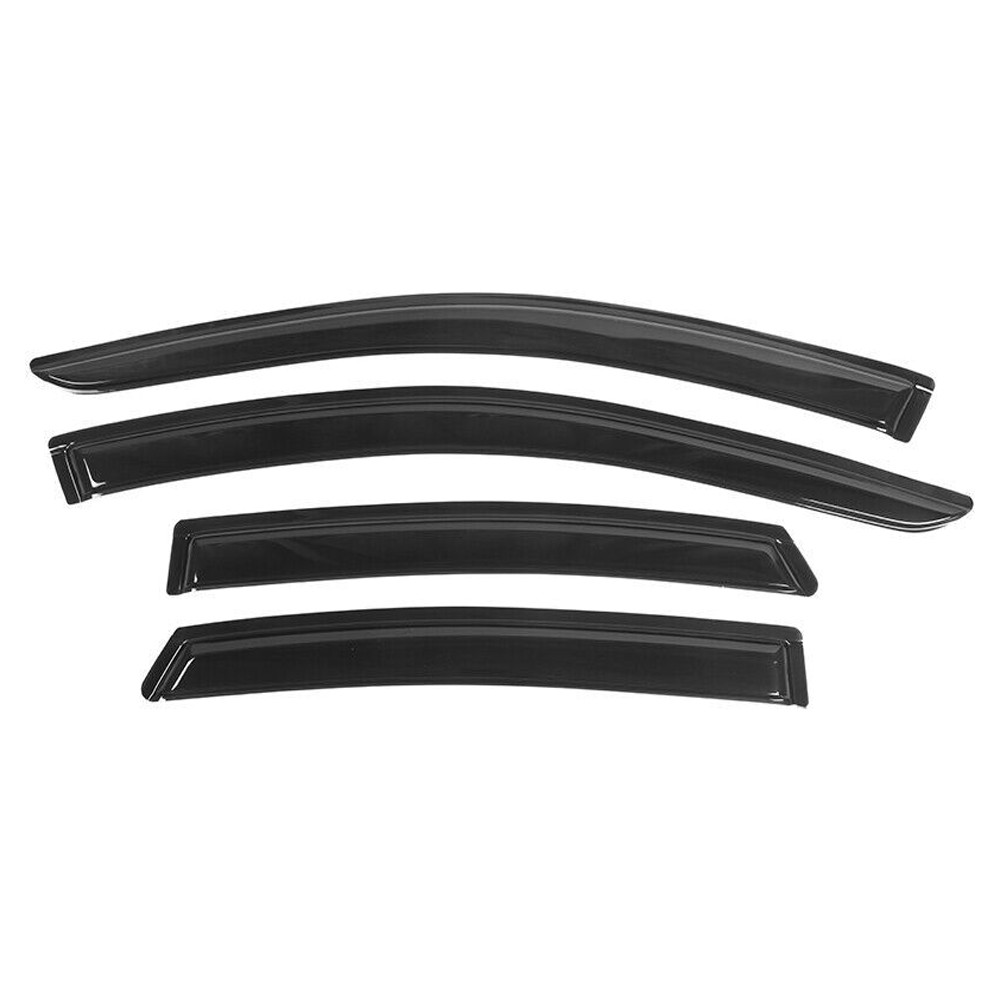 8 PCS - For Nissan 2013-2018 Altima Sedan Window Visors Rain Sun Guard Vent Pieces