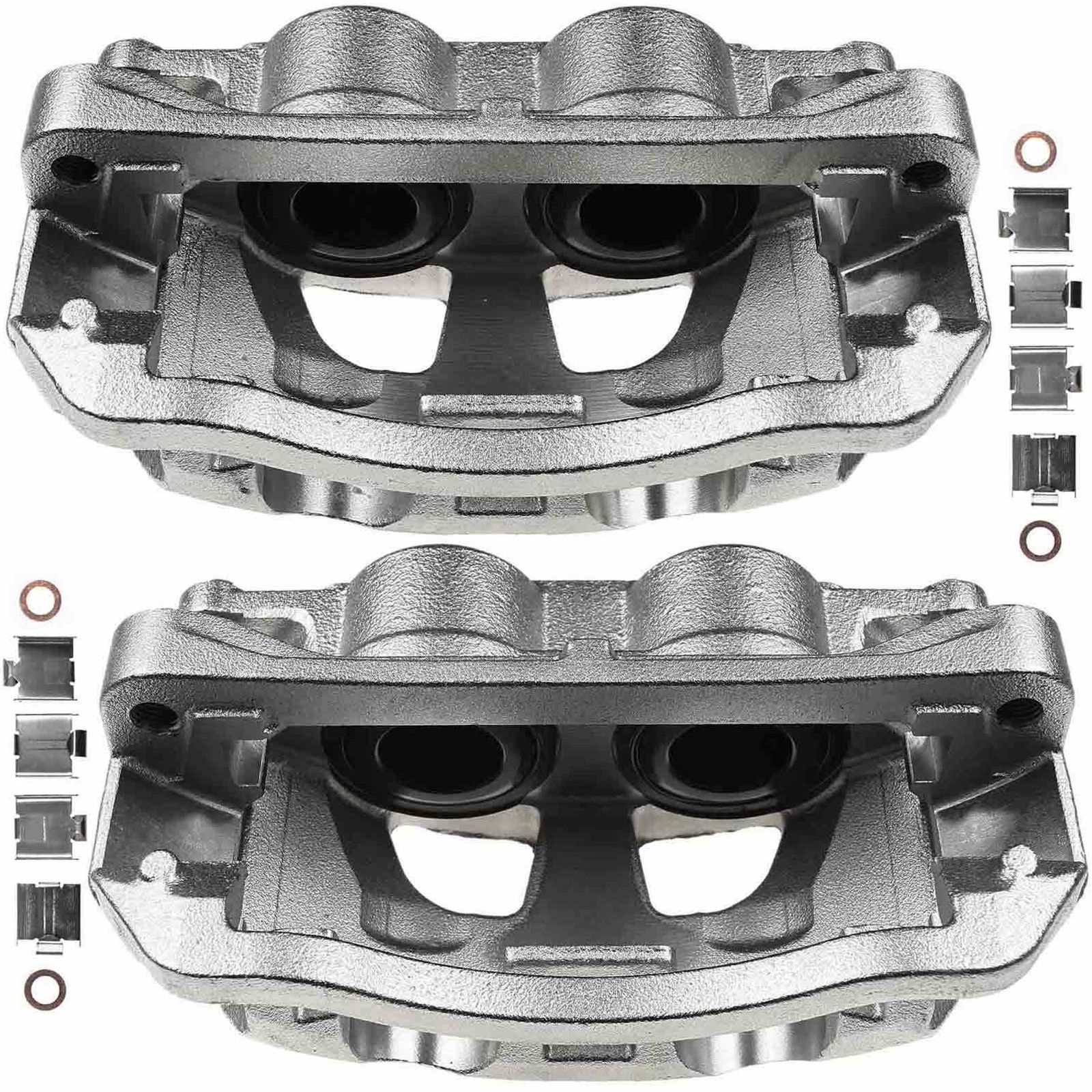 For Ford 08-14 E-150 Extended Cargo Van 2x Front Left & Right Brake Calipers