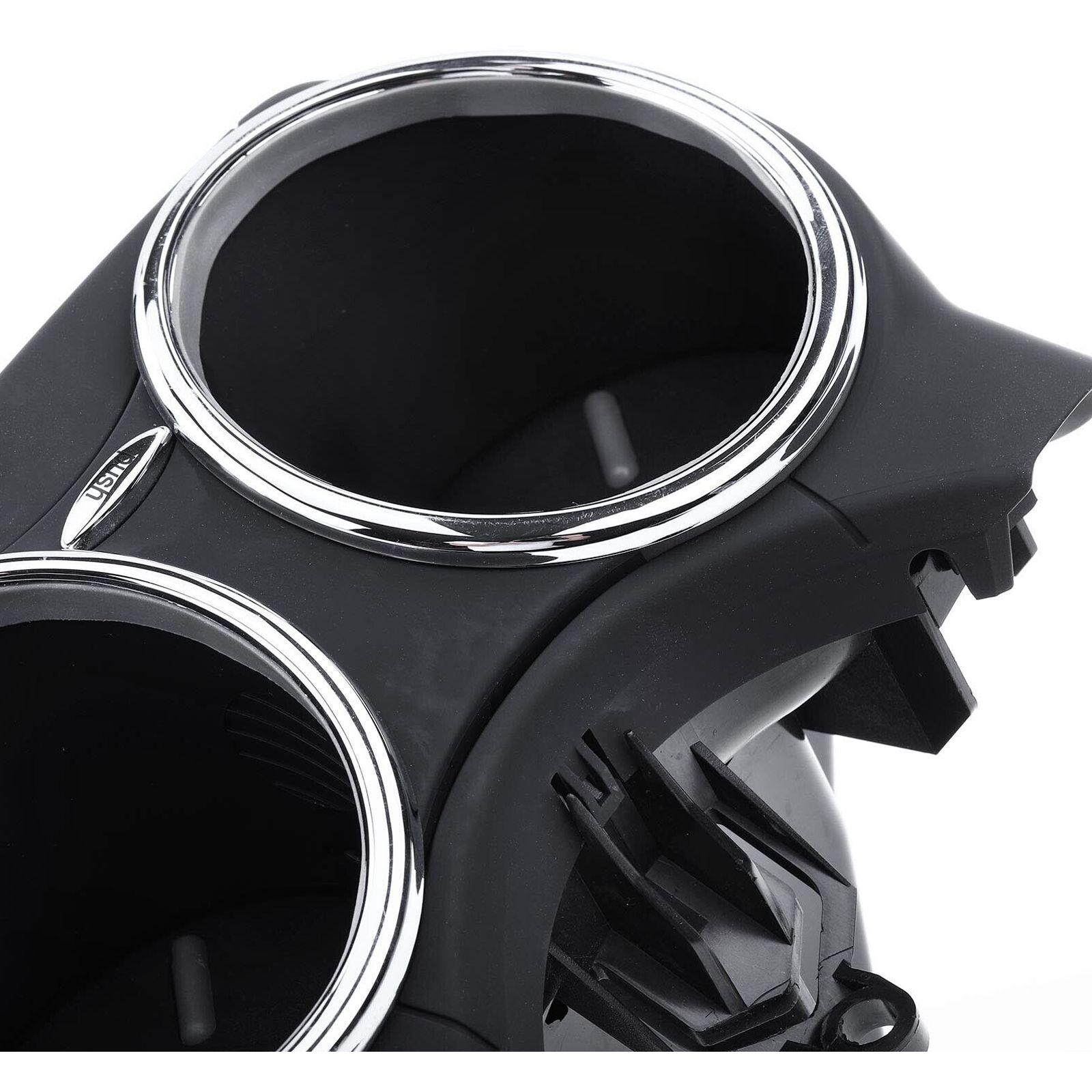 1x Front Dual Cup Holder For 06-11 Mercedes-Benz CLS500 Base Sedan W219 Black