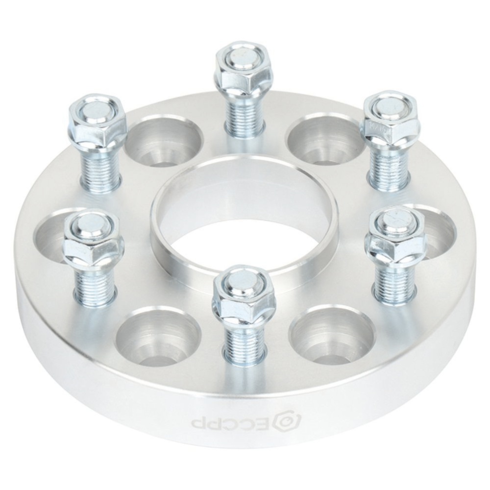 2-pcs 1" 6x120 14x1.5 Studs Wheel Spacers For Cadillac Chevrolet GMC Saab