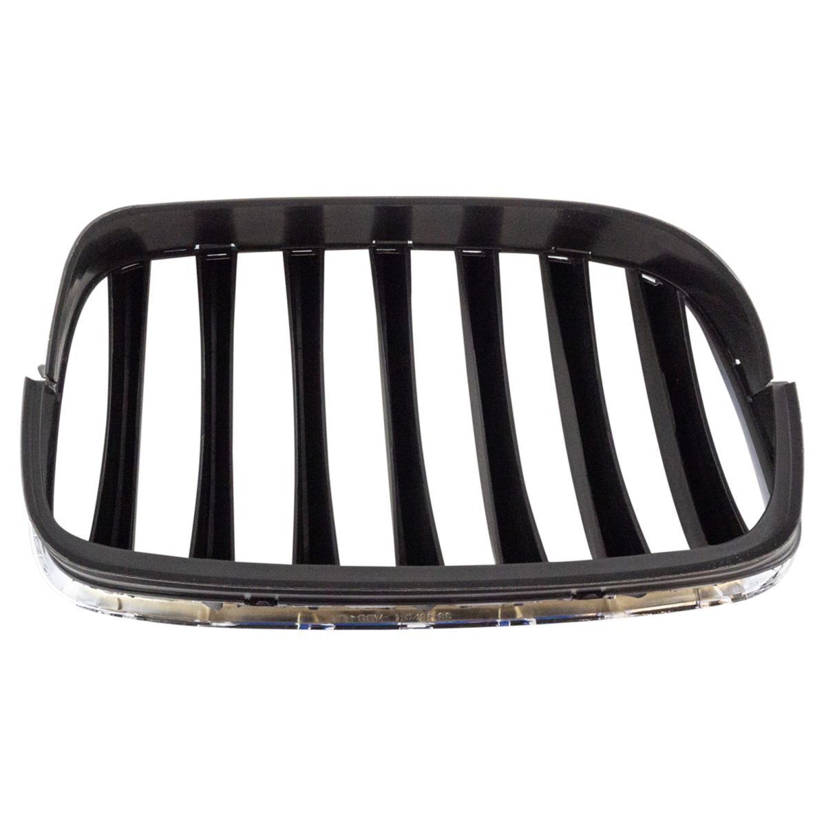 Front Hood Mounted Chrome & Black Grille Left/Right Pair For BMW Truck SUV X5 X6