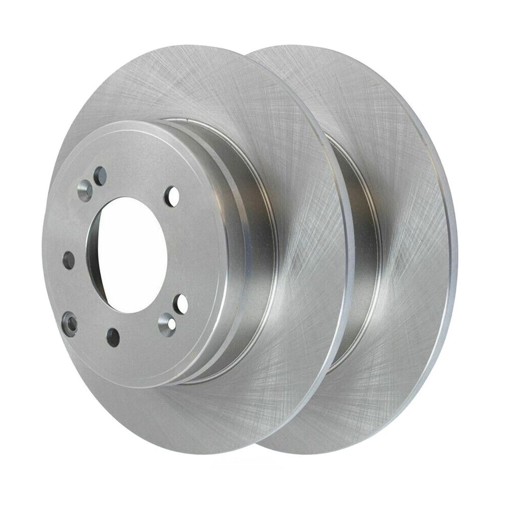 Rear Brake Rotors Pair 2 For 2007-2010 Hyundai Sonata Limited Sedan 3.3L V6
