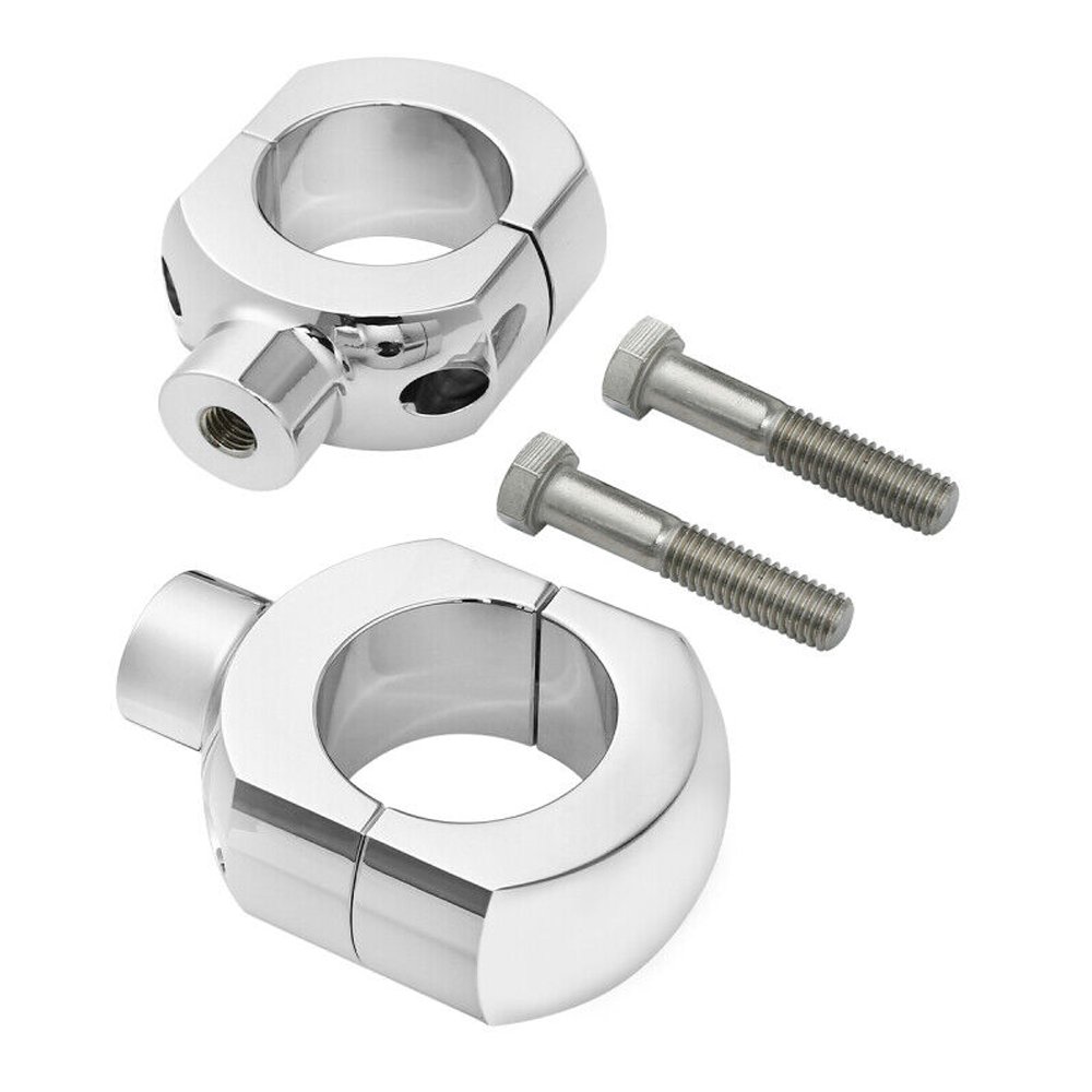 Chrome 2'' Handlebar Bar Risers Fit For Harley-Davidson Harley 1200