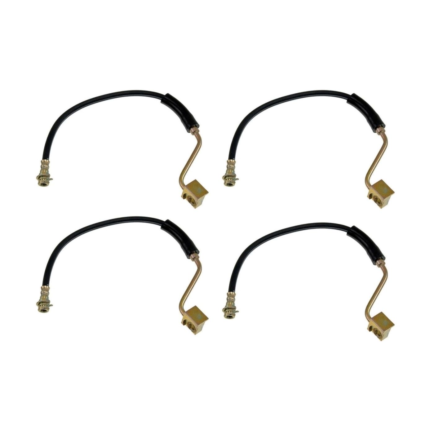 4 Sets Of - Brake Line Front Driver Left Side For F100 F150 F250 Truck LH Hand
