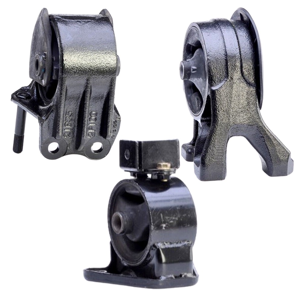 Engine & Transmission Mounts Set Of 3Pcs
